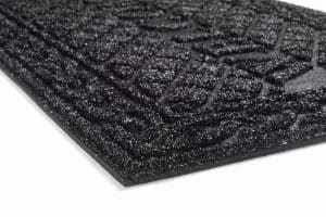 שטיח כניסה מעוצב לבית 60*90 סביון שחור