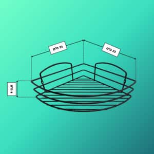 רשת פינתית – קומה 1 – שחור